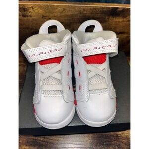 Jordan 6-17-23 GS 'White Fire‎ Red' toddler 7c NEW IN BOX